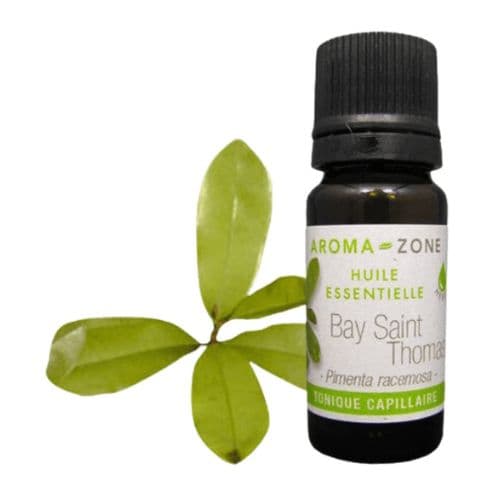 Huile Essentielle de Bay Saint Thomas, AROME-ZONE Énergie pour Corps & Cheveux, 05ml et 10ml