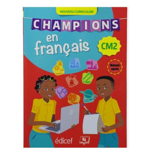 Livre Scolaire Champion en Français CM2